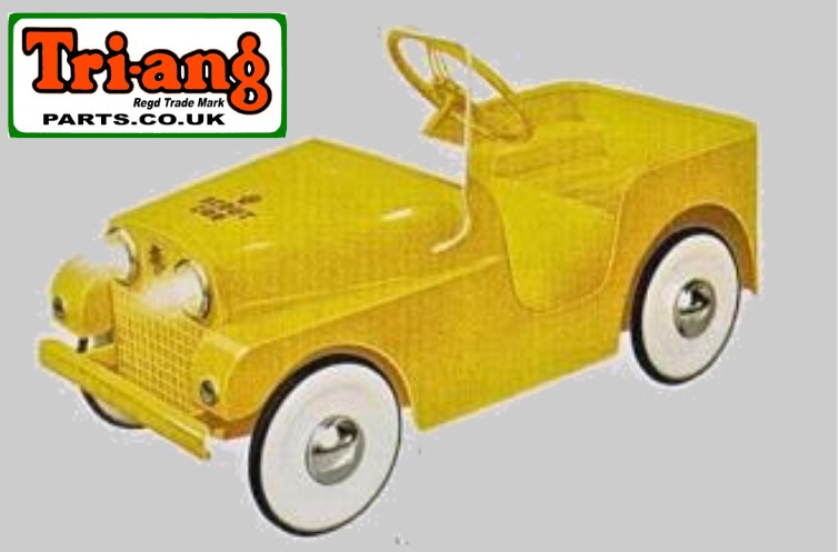 TRI-ANG AA SCOUT PEDAL CAR PARTS
